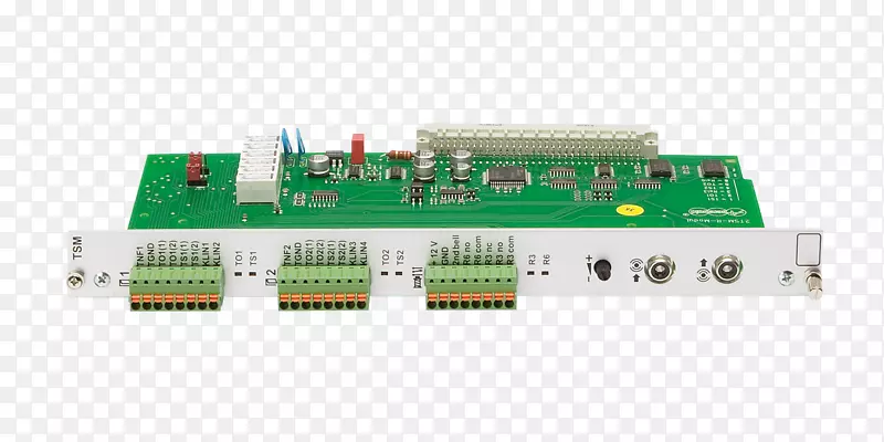微控制器Auerswald电子电视调谐器卡和适配器通信.