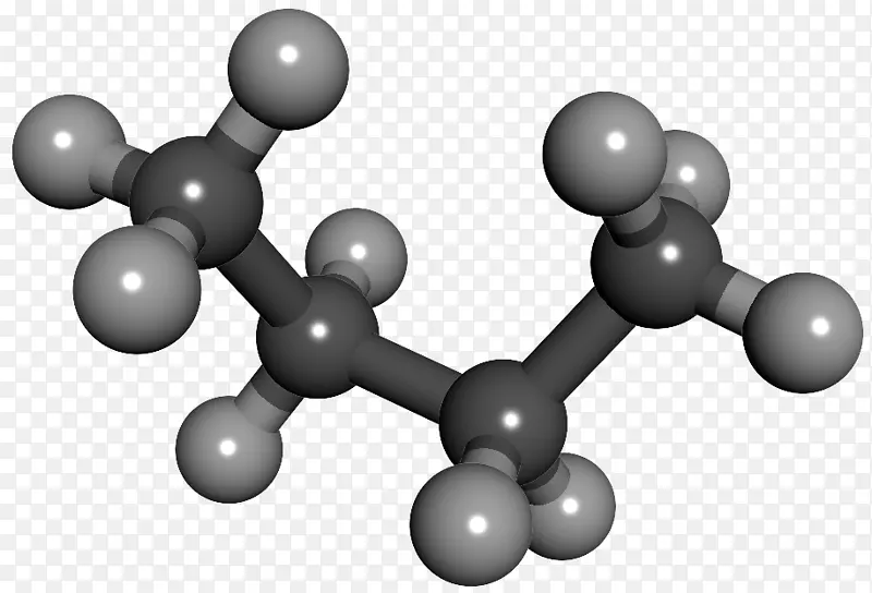 丁烷分子式气体球棒模型-模型