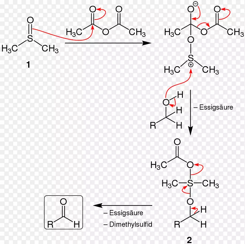 奥尔布赖特-高盛氧化，Swern氧化，二甲基硫醚化学-高盛