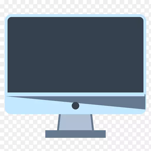 电脑显示器附件平板显示电脑图标imac监视器