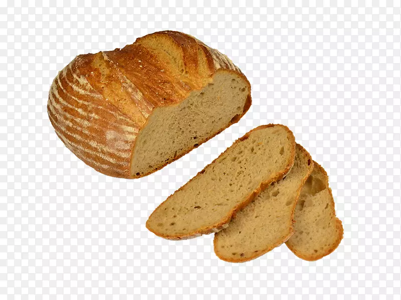 黑麦面包zwieback面包店酸面团切片面包