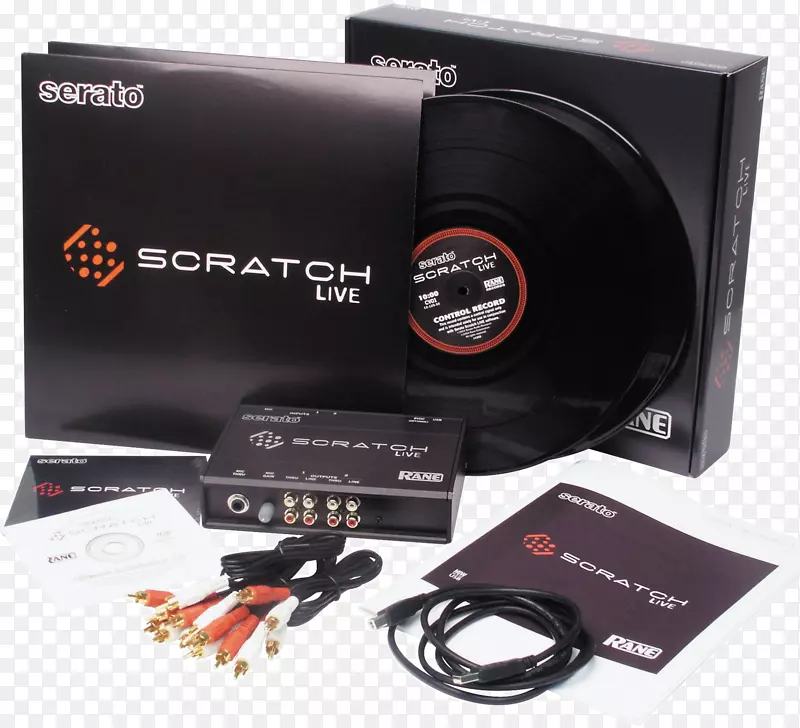 Scratch现场光盘骑师Serato音频研究Rane公司抓取