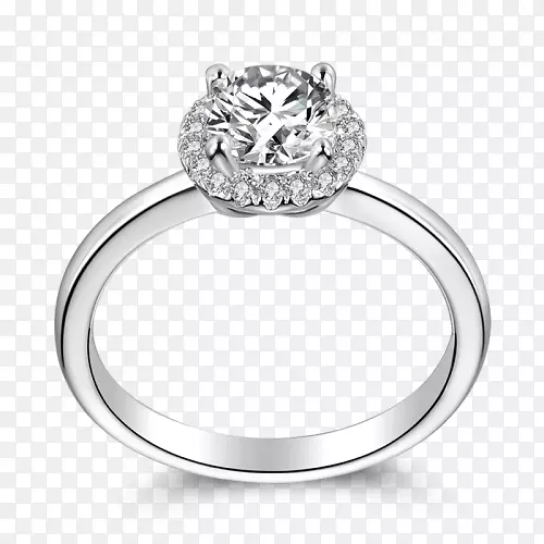 结婚戒指纯银戒指