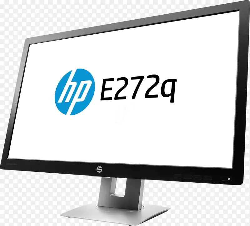 hewlett-Packard hp eliteDisplay e272q-27“ips led显示器-qhd-黑色/银色hp elitedisplay e-2q 1440 p电脑显示器-hewlett-Packard