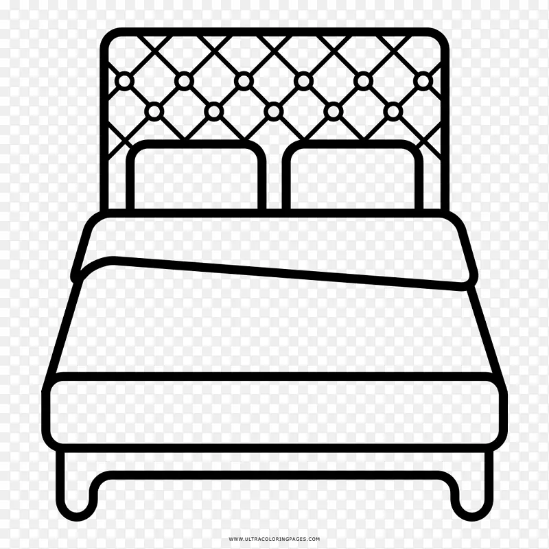 床头柜床垫绘图台