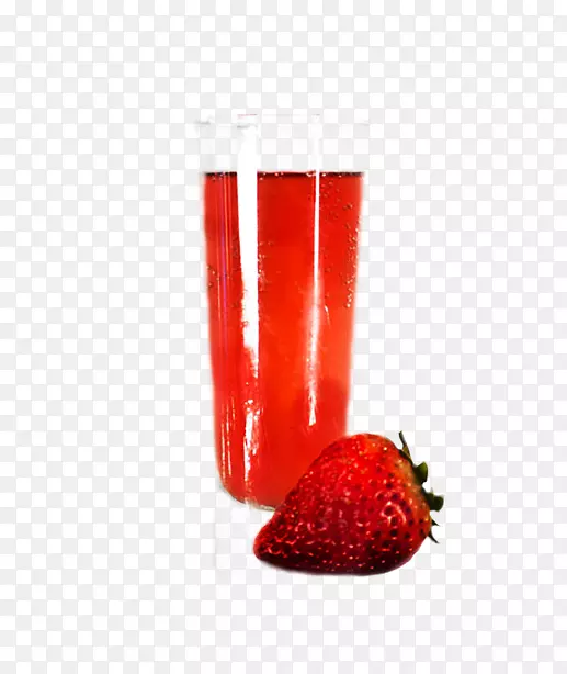 射击伏特加酒吧草莓石榴汁-伏特加