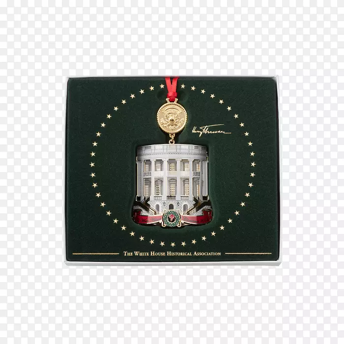 白宫圣诞点缀礼品抛硬币-房屋装饰品