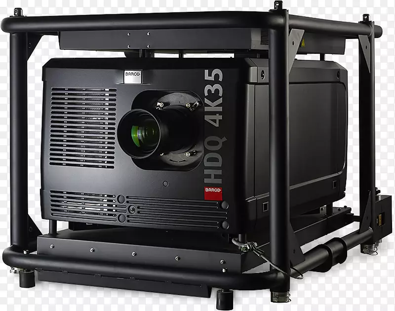 多媒体投影机barco hdq 4k35数字光处理专业视听工业放映机