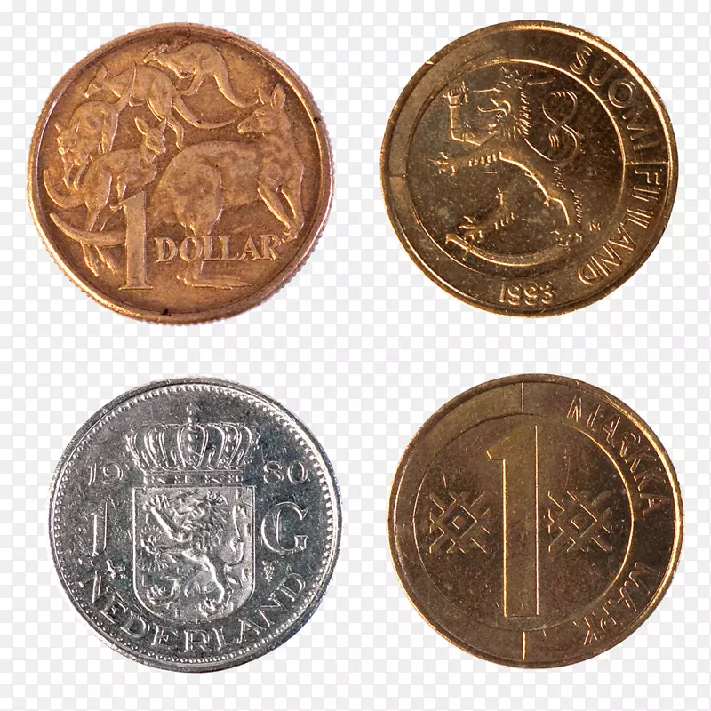 澳大利亚芬兰马克荷兰盾硬币