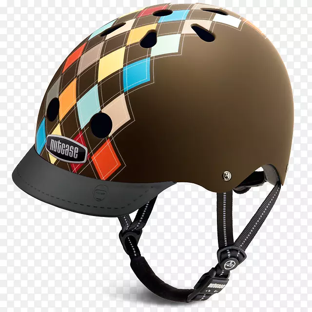 螺帽头盔自行车头盔条纹头盔