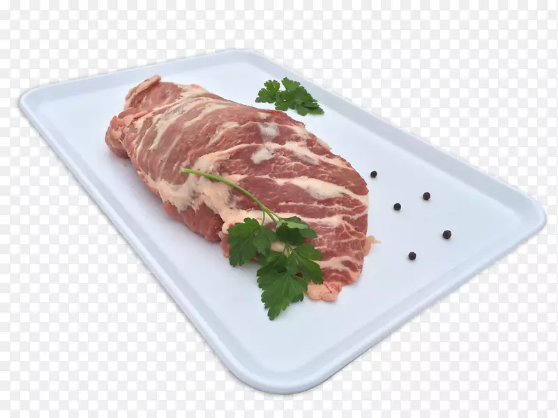 牛腰牛排，黑伊比利亚猪熏火腿，布莱索拉烤牛肉-火腿