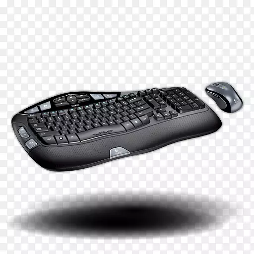 电脑键盘电脑鼠标罗技波键盘无线键盘电脑鼠标