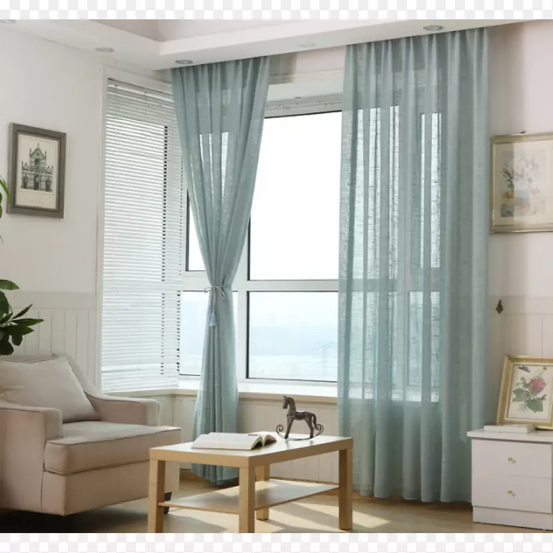 窗帘百叶窗和遮阳窗