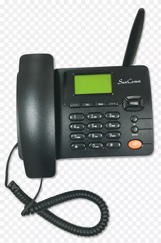 AT&t微调线210 m通信电话来电者标识设计