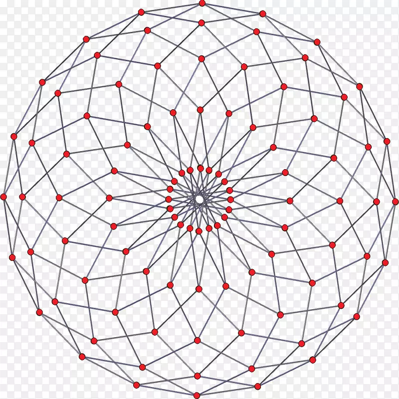 绘制神圣几何的艺术圈.三维棱镜