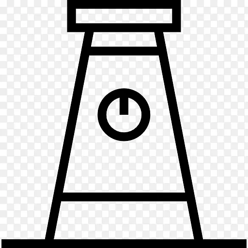 核电站发电站计算机图标冷却塔建筑