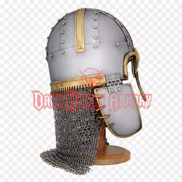 铜门头盔约克城堡博物馆8世纪骑士头盔