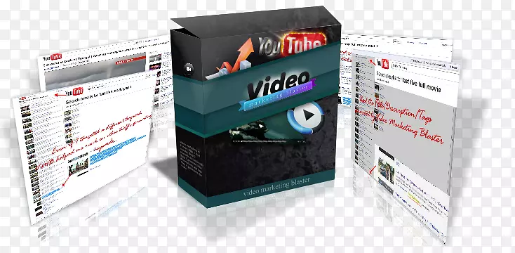 社交视频营销YouTube多媒体-促销标题框
