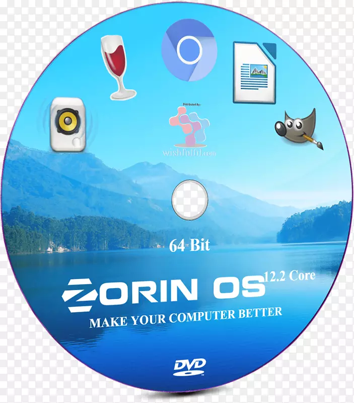 安装64位计算机软件linux发行操作系统覆盖dvd
