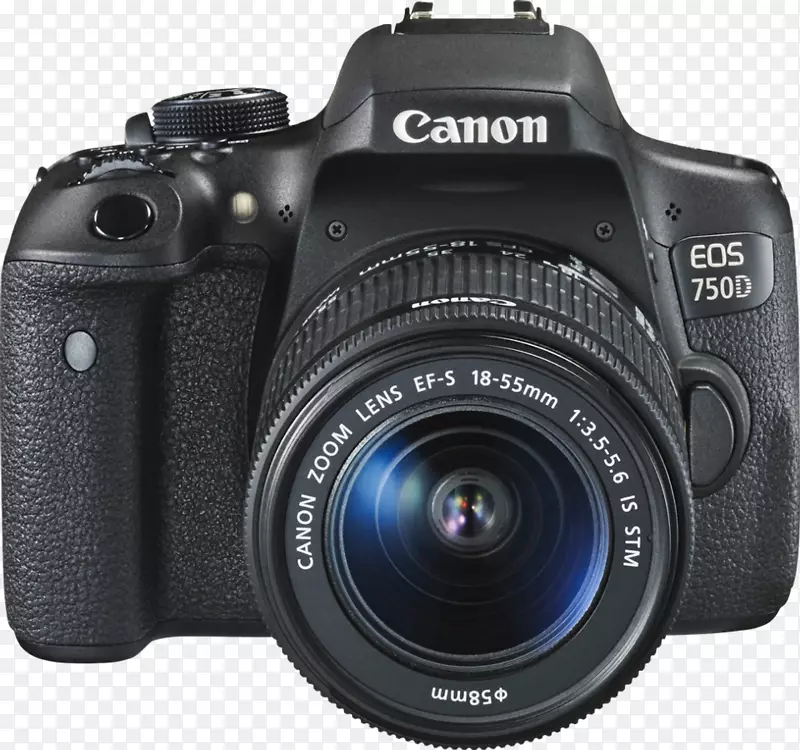 佳能eos 750 d佳能eos 1300 d佳能e-s 18-55 mm镜头数码单反相机