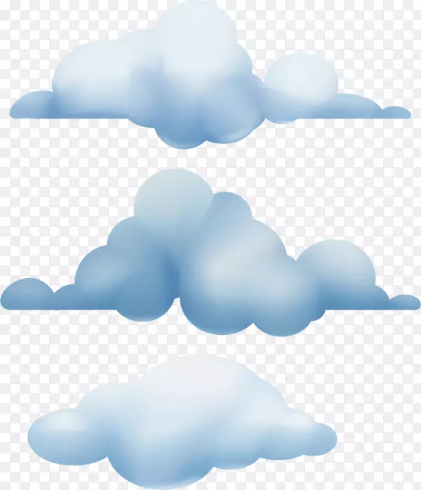 云天气绘图剪辑艺术-云