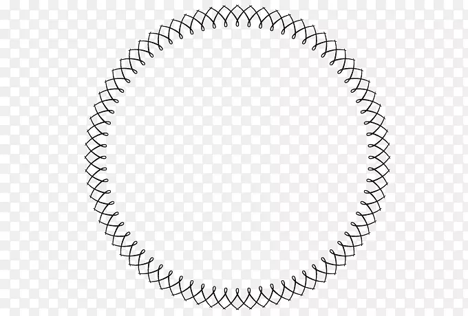 直线圆几何同心圆物体.尺寸标题框架
