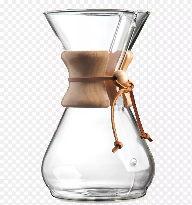 咖啡壶Chemex 8杯经典Chemex 6杯玻璃手柄-咖啡
