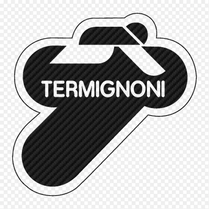 排气系统标志Termignoni贴纸-碳酸钙