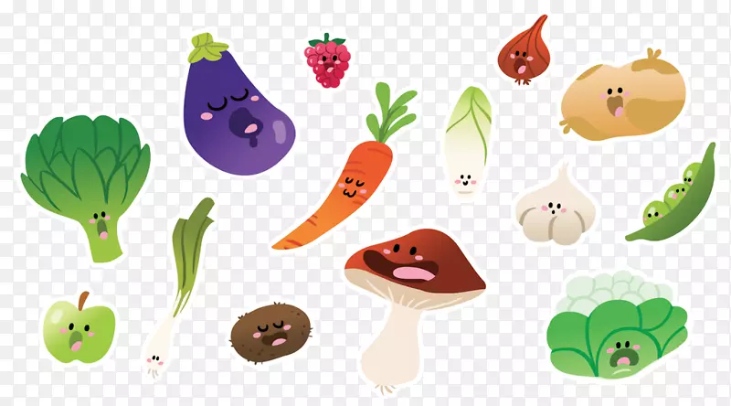 水果和蔬菜剪贴画-蔬菜