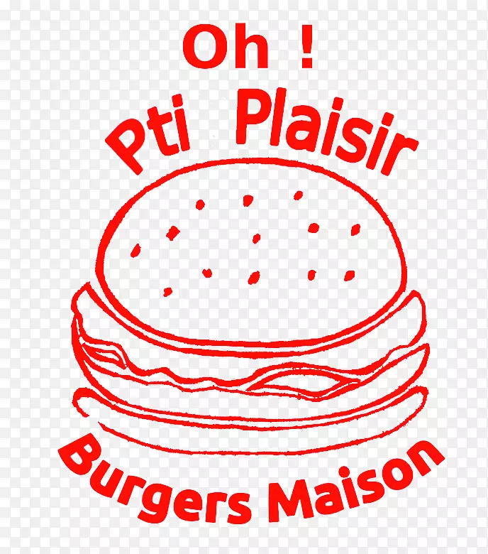 汉堡包，PTI拼贴，快餐商标-PTI标志