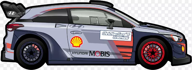 2017年世界拉力赛赛车锦标赛现代i20 WRC-Car