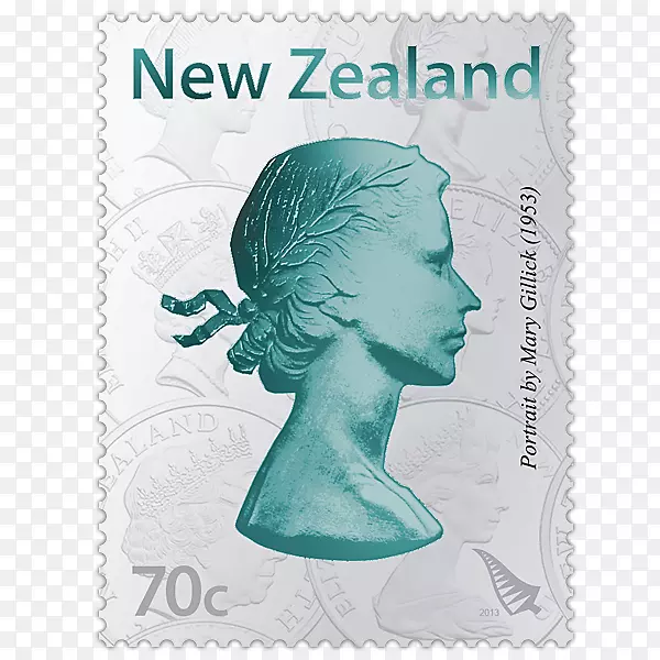 伊丽莎白女王二世新西兰邮票生物加冕典礼