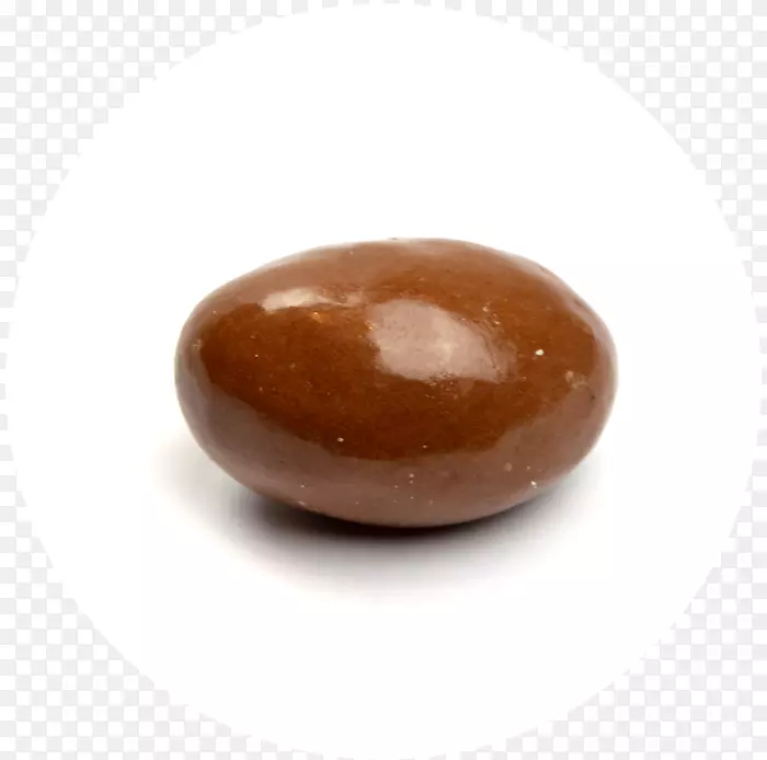 脯氨酸巧克力球巧克力涂有花生棕色焦糖色巧克力