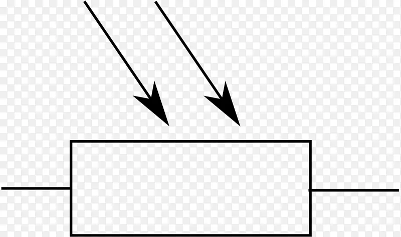 光敏电阻电子符号欧姆符号