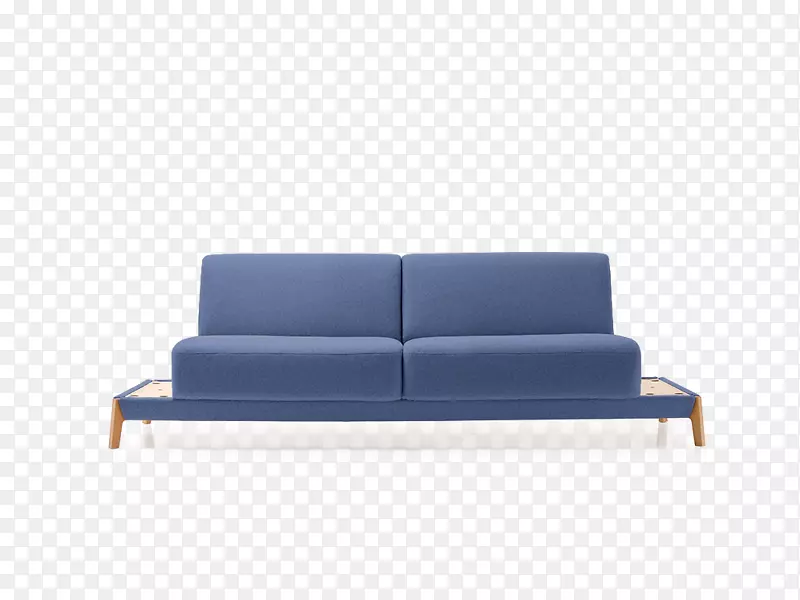 沙发床沙发舒适扶手-靛蓝