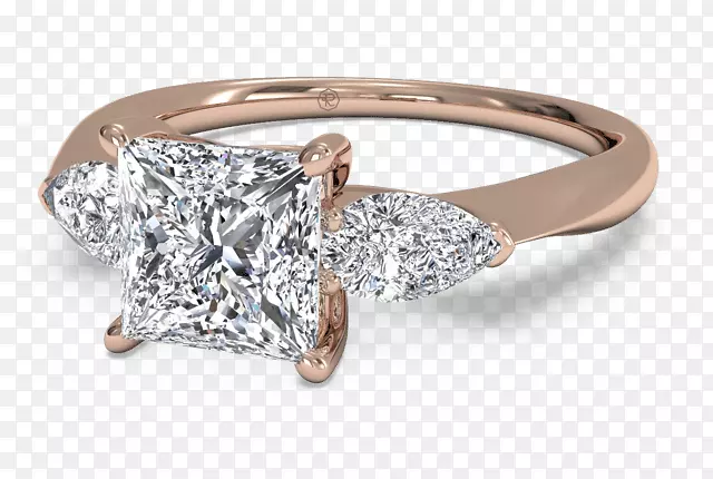 订婚戒指钻石切割结婚戒指-钻石