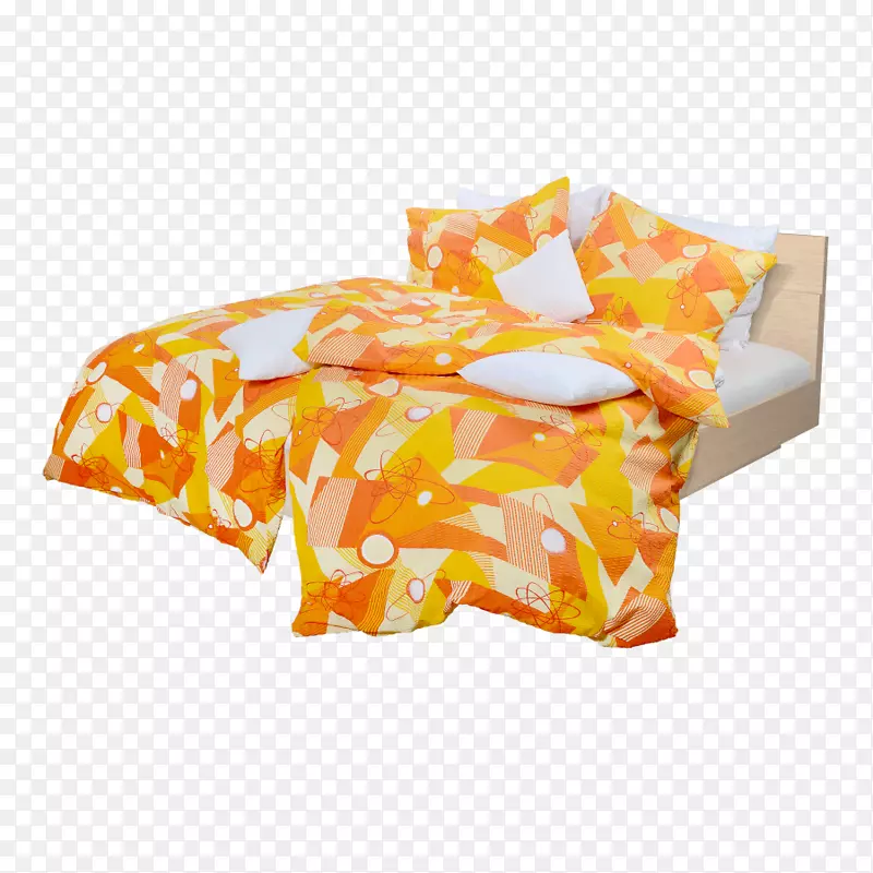 羽绒被，橙色床上用品，床上用品-橙色