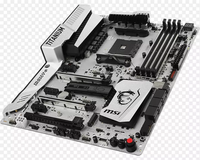 插座AM4 MSI x 370 XPower游戏钛主板MSI z 270电源游戏钛CPU插座-电源板