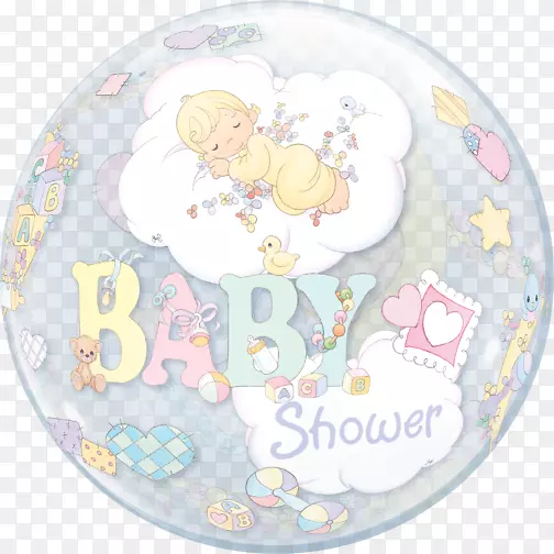 气球婴儿淋浴礼物婴儿气球