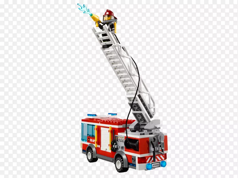 乐高城60002玩具消防车-玩具