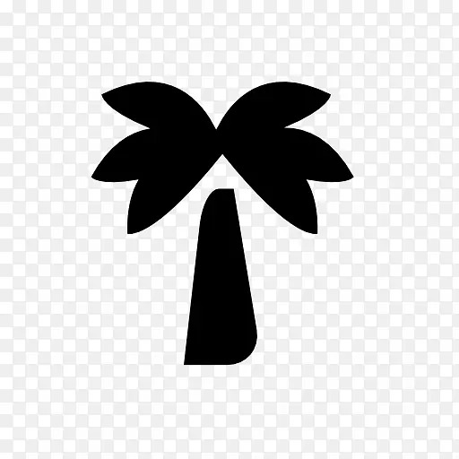 免费电脑图标剪贴画-棕榈树设计