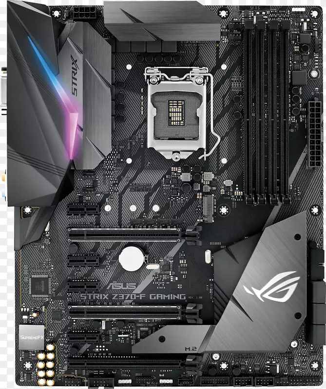 英特尔华硕rog strix z 370-h游戏-主板-atx-lga 1151套接字-z 370-lga1151套接字lga 1151咖啡湖-英特尔