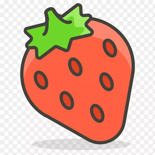 水果草莓电脑图标食物剪辑艺术-草莓