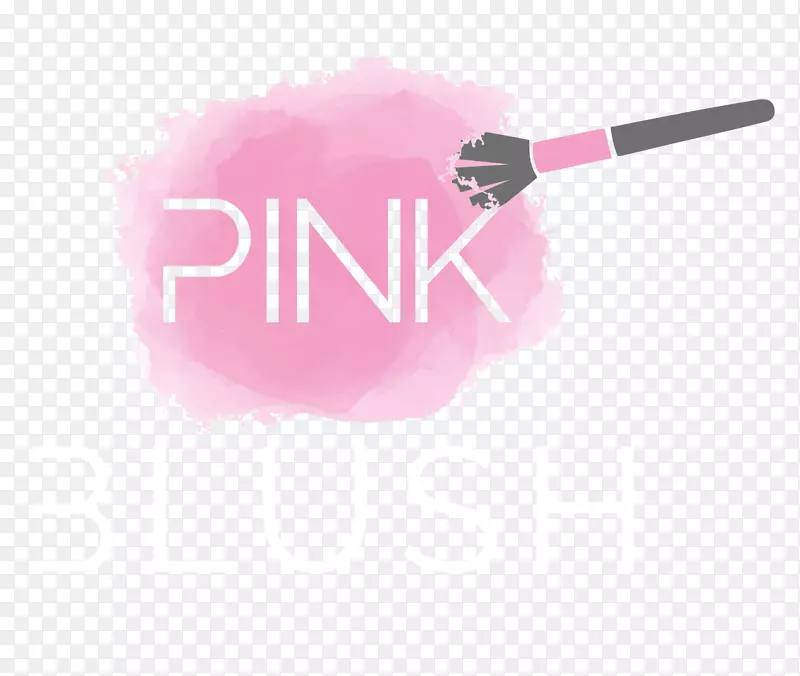 品牌标志粉红色m-设计