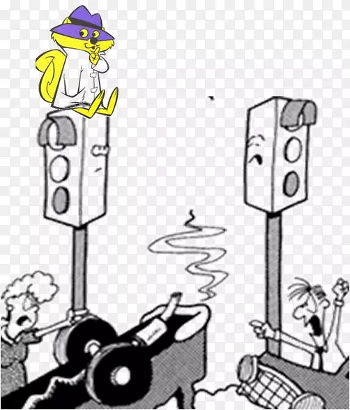 绘画艺术卡通剪辑艺术交通事故