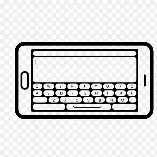 电脑键盘电脑图标iphone android电话-iphone