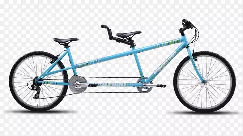 双人自行车肯特诺斯伍兹双驱动串列自行车车架越野车自行车公司-自行车