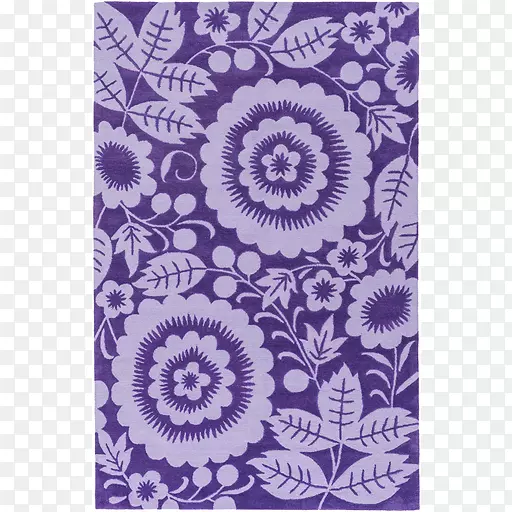 簇绒地毯纺织地板紫色地毯
