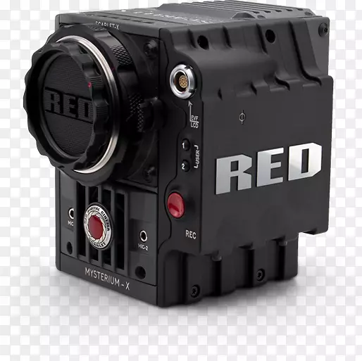 红色数码电影摄影机佳能c 300标志ii-摄影机