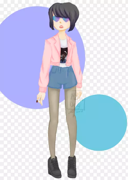 卡通肩鞋服装
